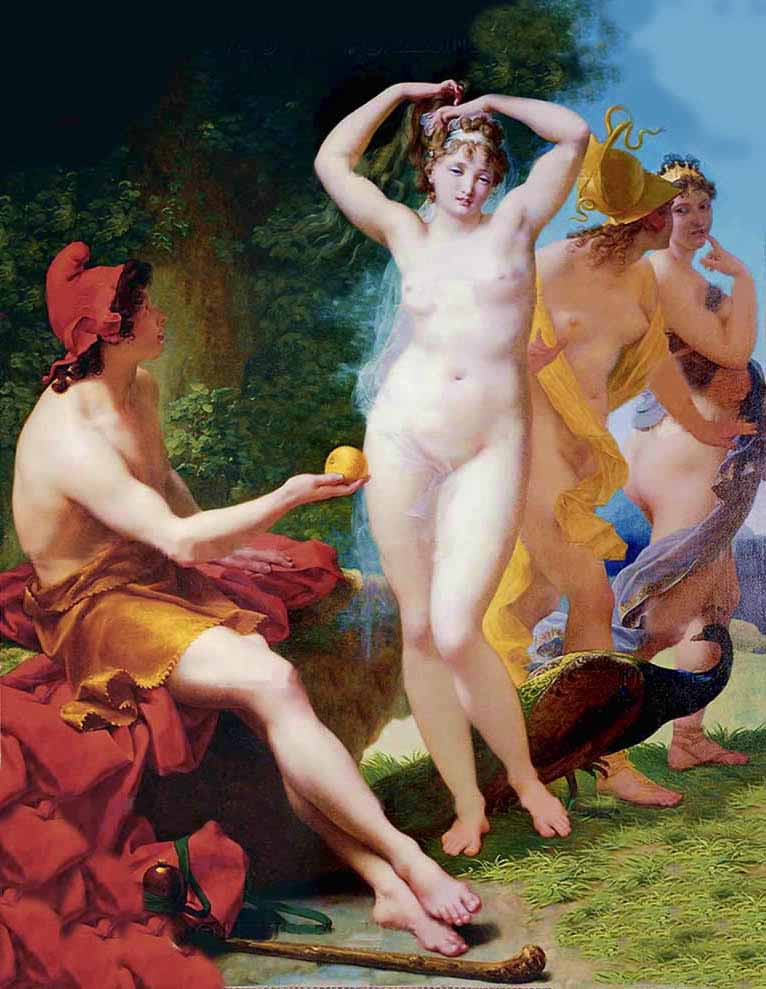 Baron Jean-Baptiste Regnault The Judgment of Paris